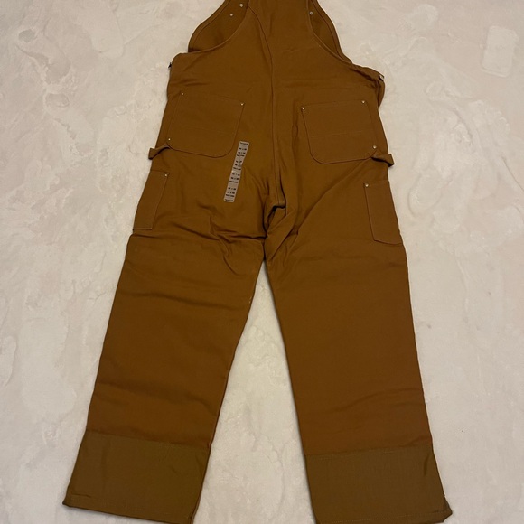 Insulated Carhartt Bib Overalls, never worn. With stickers. - Picture 3 of 4